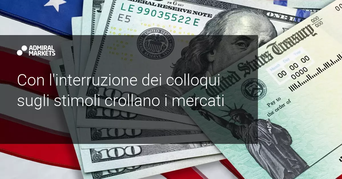 Trump sconcerta Wall Street interrompendo i colloqui sugli stimoli
