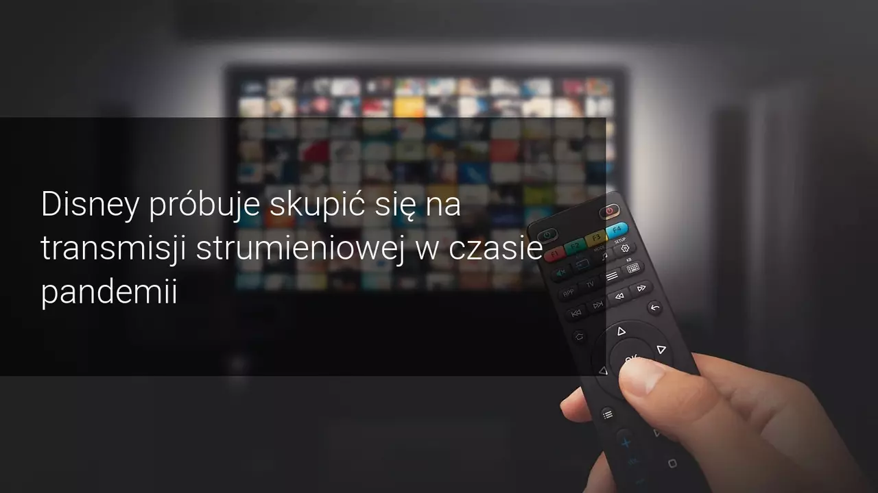 Disney koncentruje się na transmisji strumieniowej i gwałtownie rośnie na giełdzie