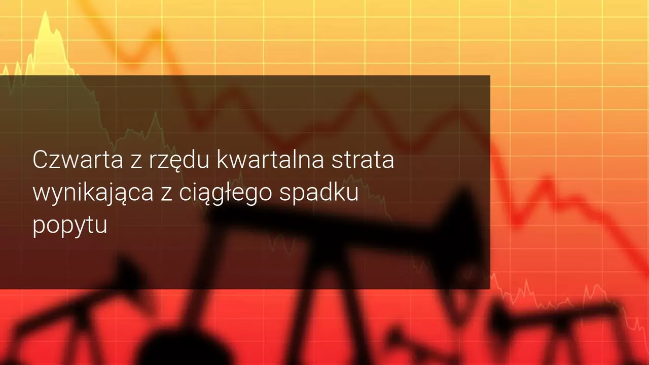 Halliburton nadal na minusie z powodu spadającego popytu na ropę