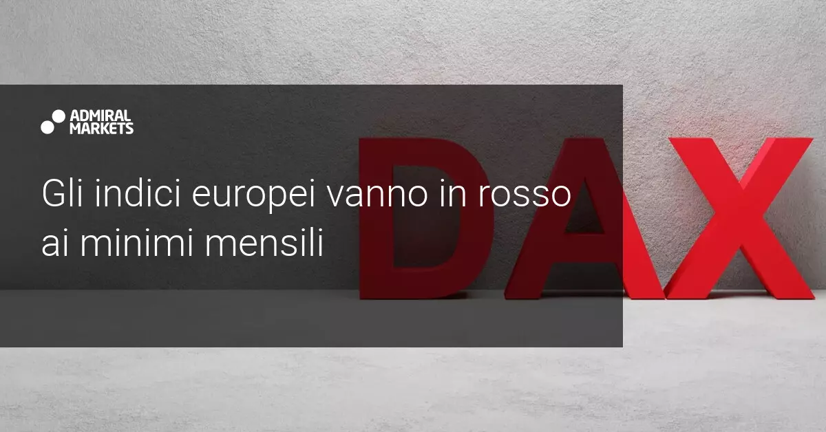 Pessimismo sugli indici europei: la fiducia dei consumatori tedeschi si deteriora