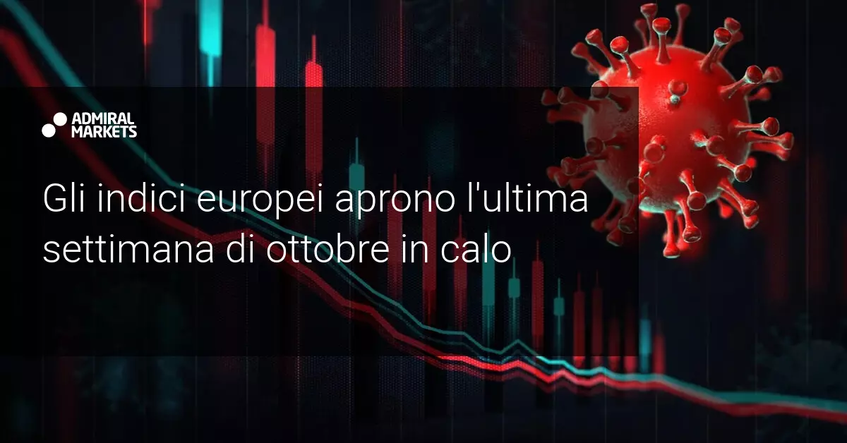 I mercati azionari europei sono in calo a causa delle nuove restrizioni per Covid
