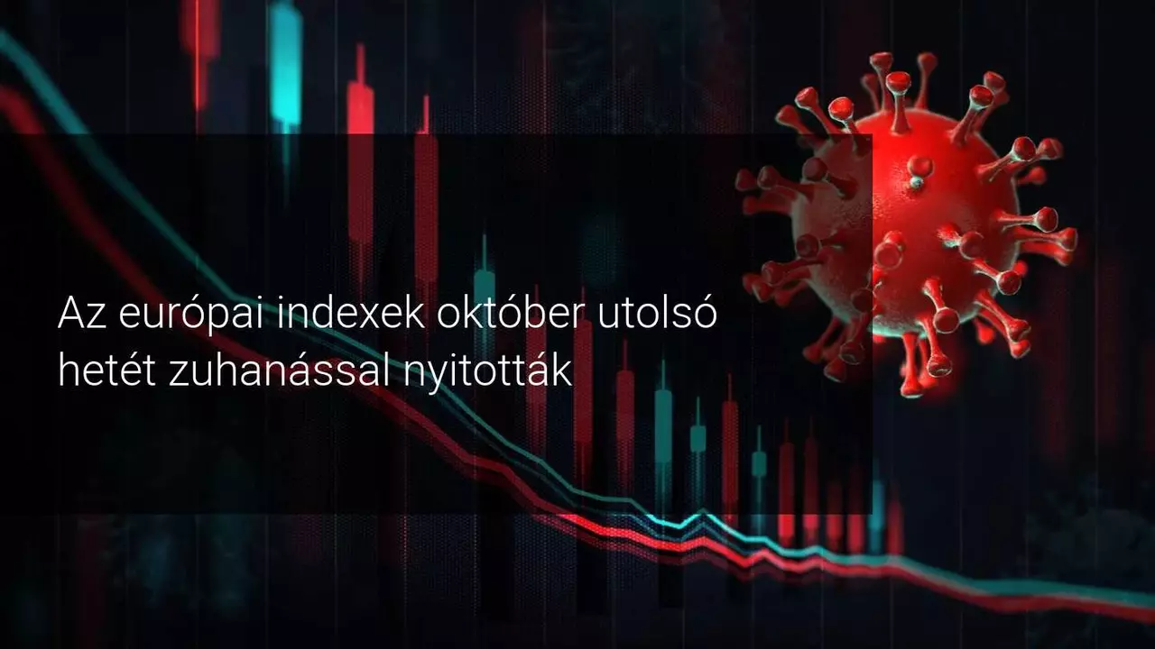 Az európai tőzsdék esnek a Coviddal szembeni új korlátozások miatt