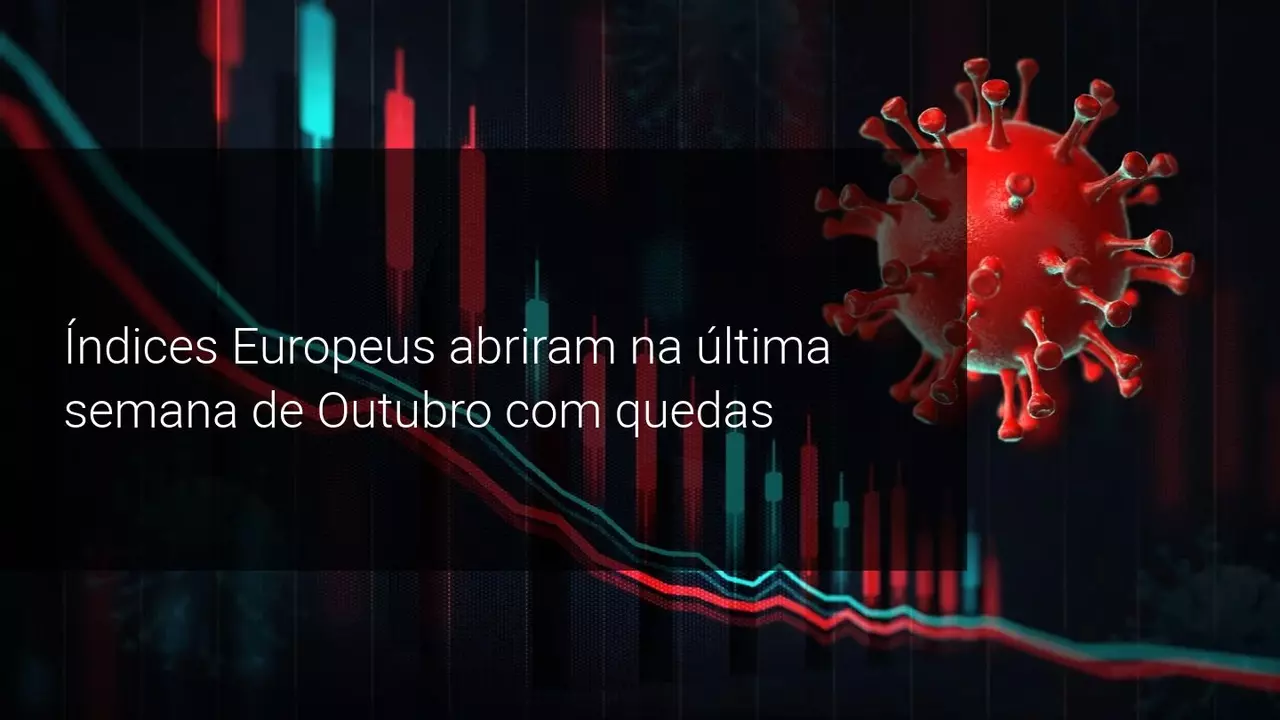 Mercados de Ações Europeus Caem Devido a Novas Restrições Contra o Covid