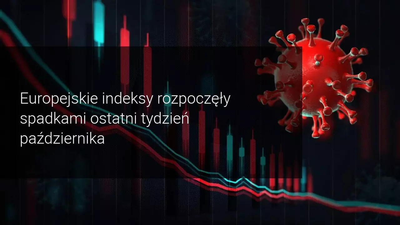 Europejskie giełdy spadają z powodu nowych ograniczeń nałożonych z powodu Covid