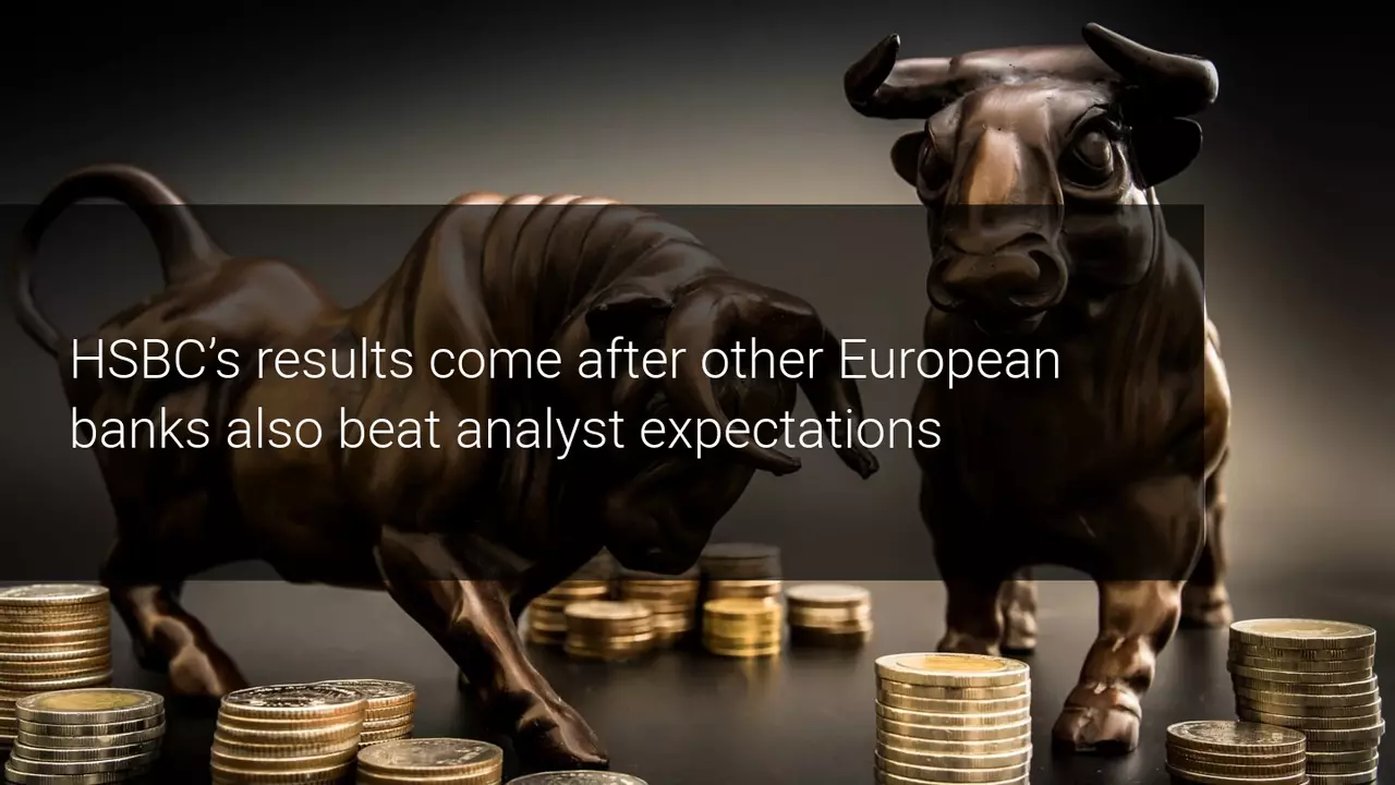 HSBC shares jump on earnings beat