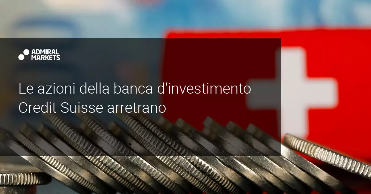 Forte calo negli utili pubblicati da Credit Suisse