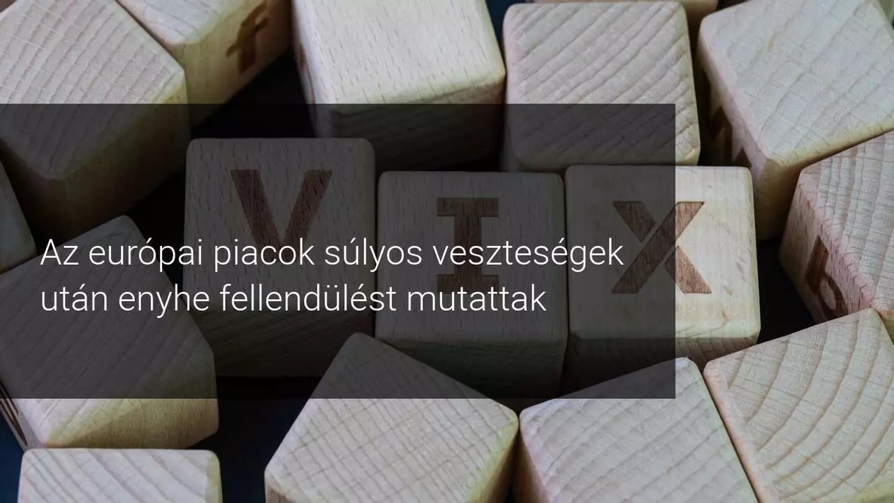 Az európai részvények enyhe fellendülését várja az EKB-t