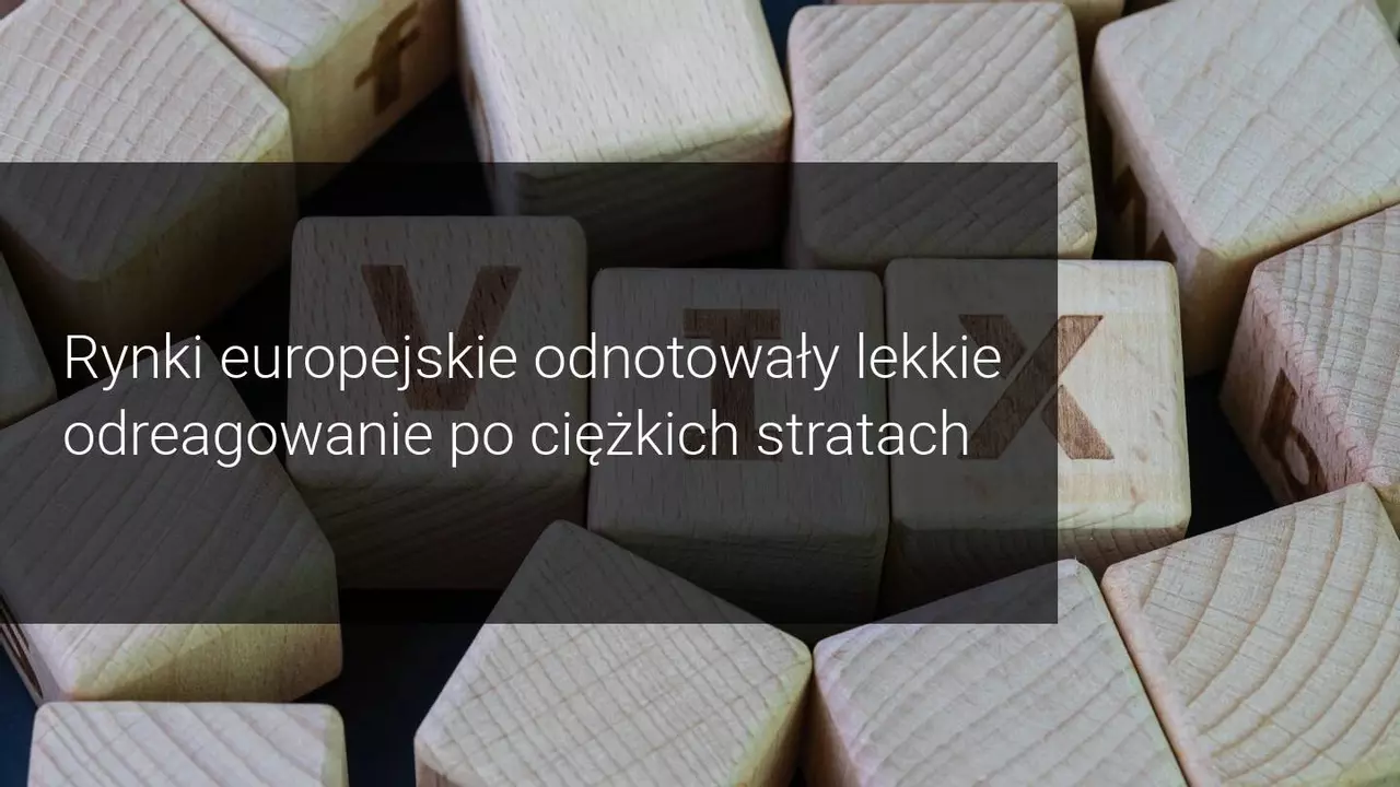 Nieznaczne odreagowanie europejskich akcji w oczekiwaniu na EBC