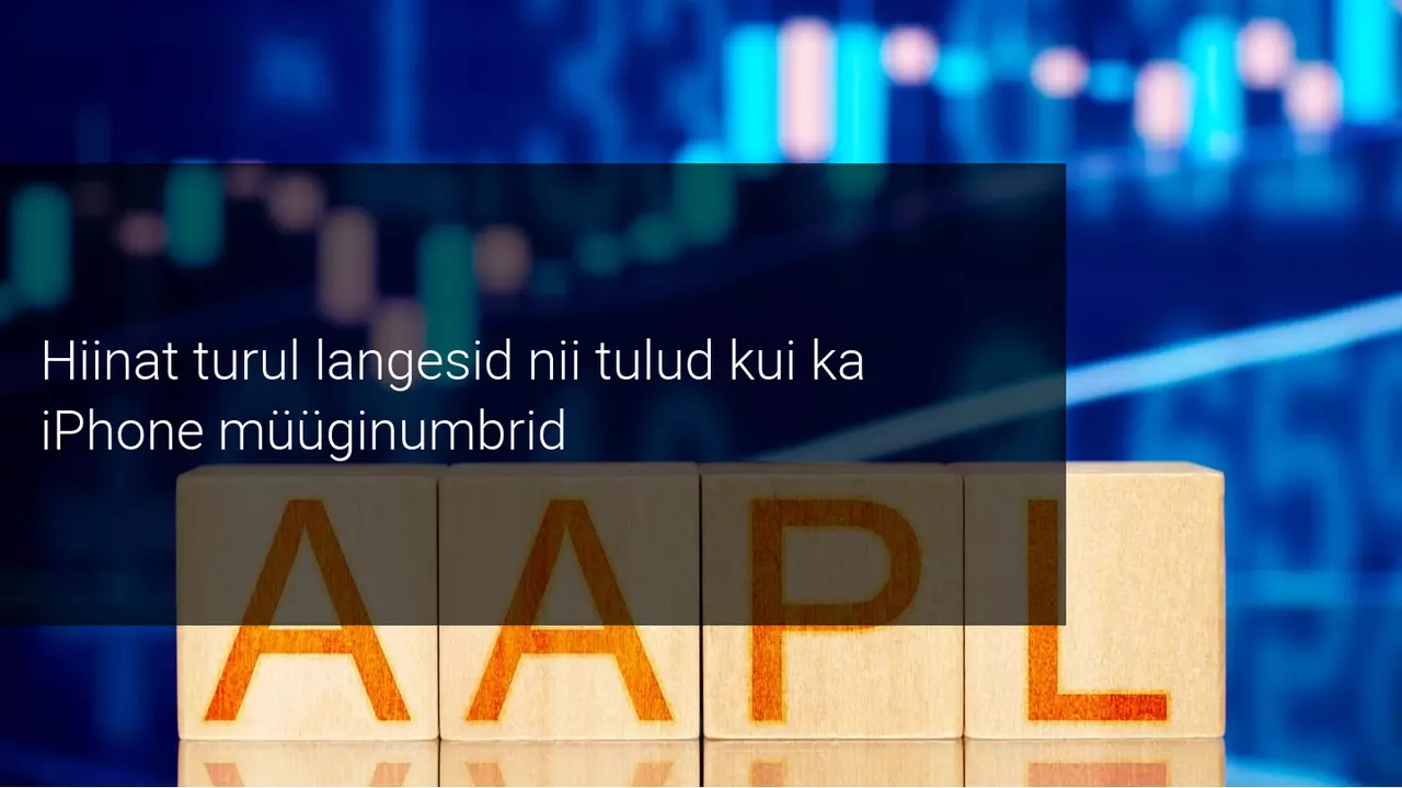 Kas Apple aktsia pakub tänu madalatele iPhone müüginumbritele ostukohta?