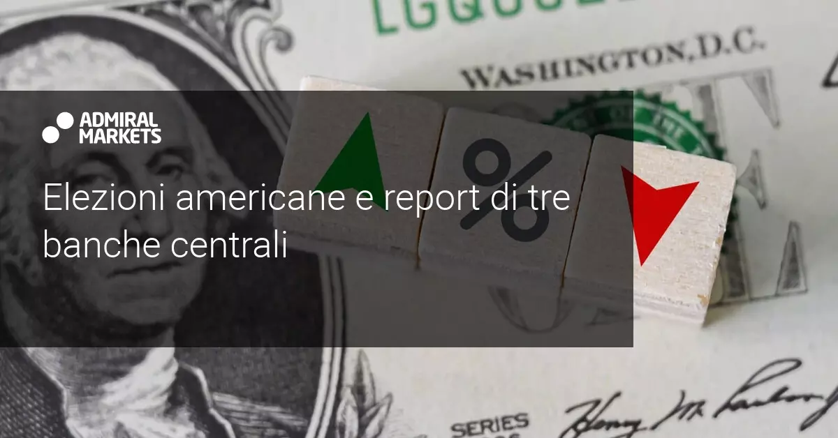 Previsioni di mercato settimanali: Elezioni negli Stati Uniti e banche centrali in primo piano
