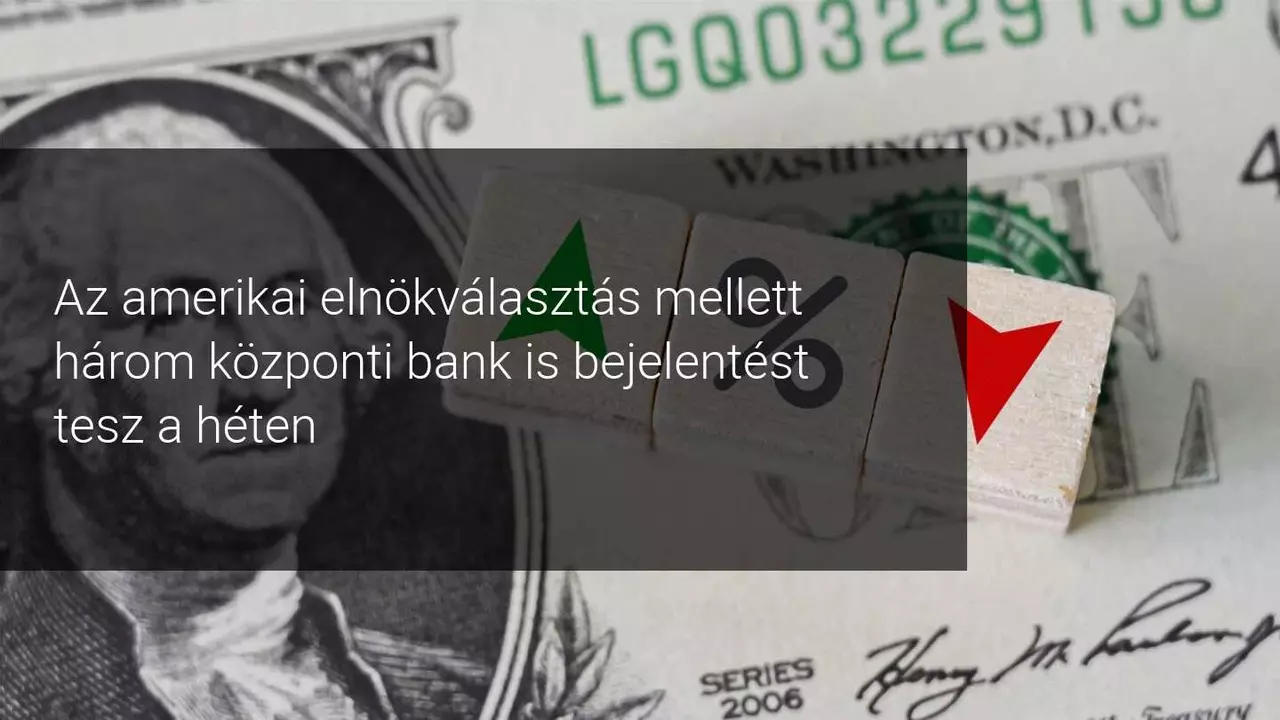 Heti piaci kilátások: az amerikai választások és a központi bankok a középpontban