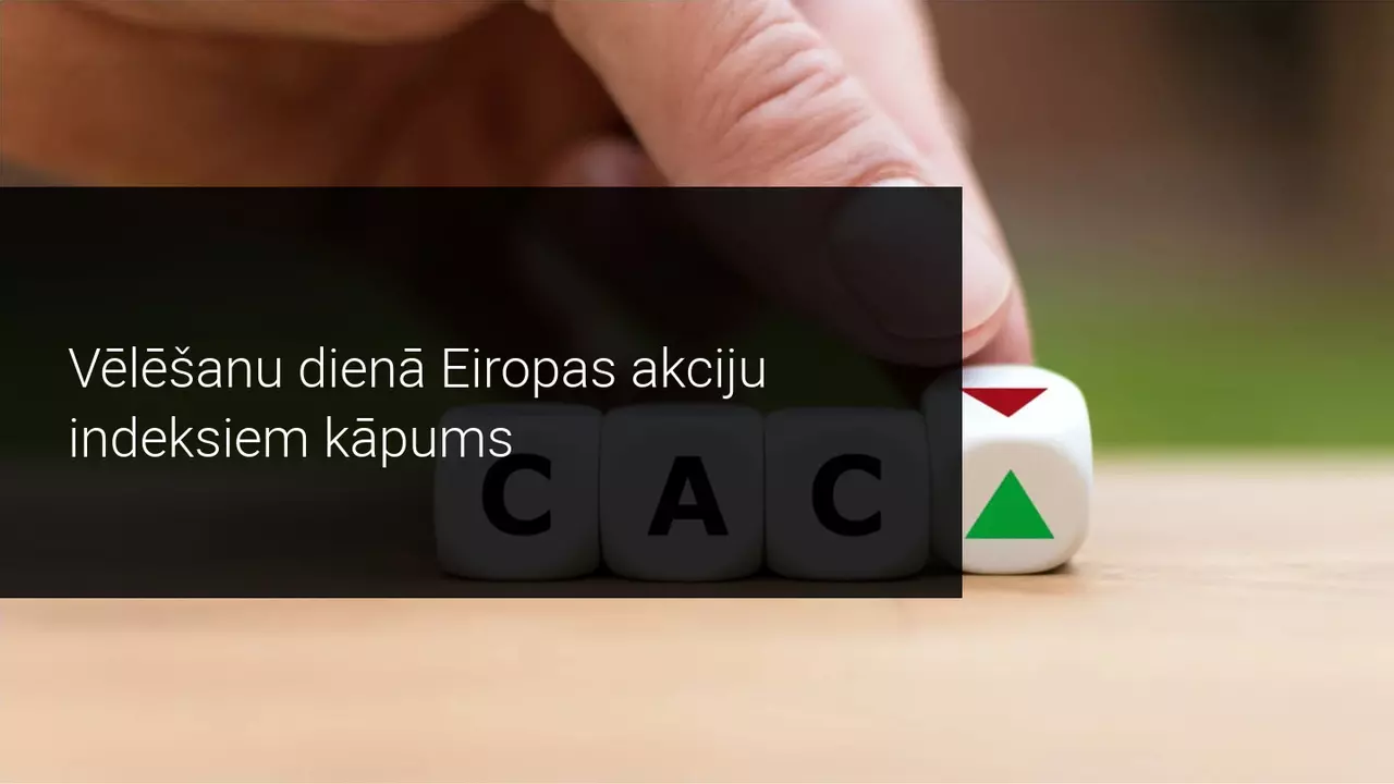 Eiropas akciju vērtība uzrāda pieaugumu pirms gaidāmajām ASV prezidenta vēlēšanām