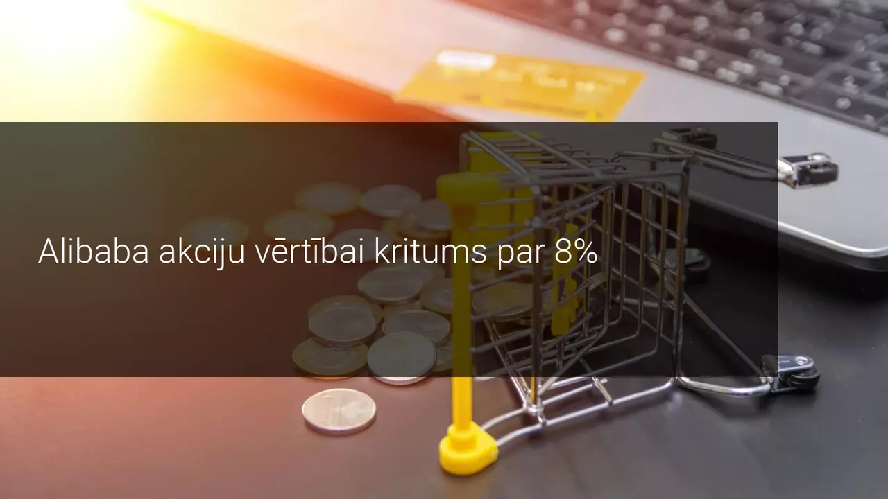 Pēc Ant Group IPO apturēšanas, Alibaba akcijas piedzīvo iespaidīgu vērtības kritumu