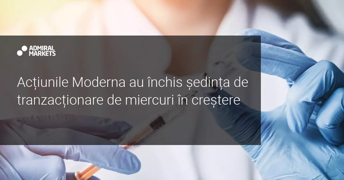 Acțiunile Moderna au crescut pe fondul speranțelor noului vaccin