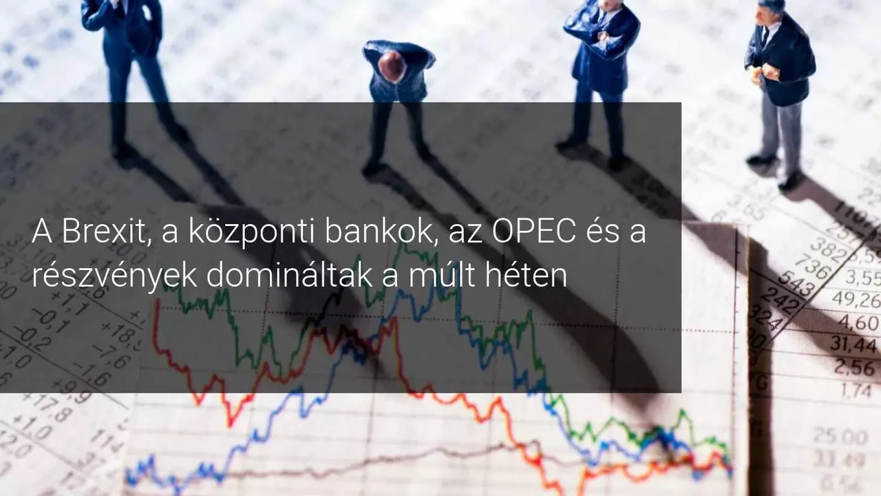 Heti piaci kilátások: A központi bankok, az OPEC és a Brexit kerül középpontba