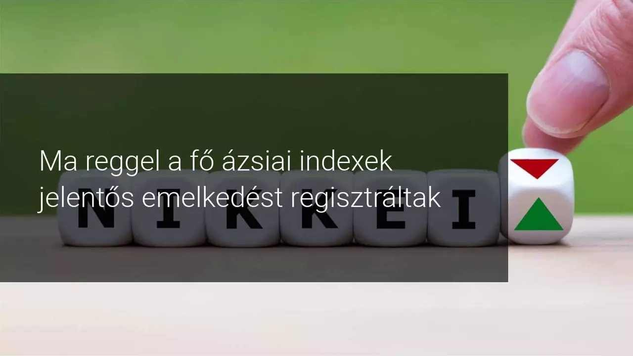 Az Ázsiából érkező pozitív makroadatok szárnyakat adnak a fő globális indexeknek