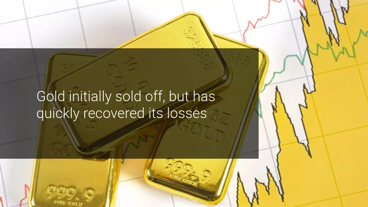 Goud opnieuw boven de 1.850 USD