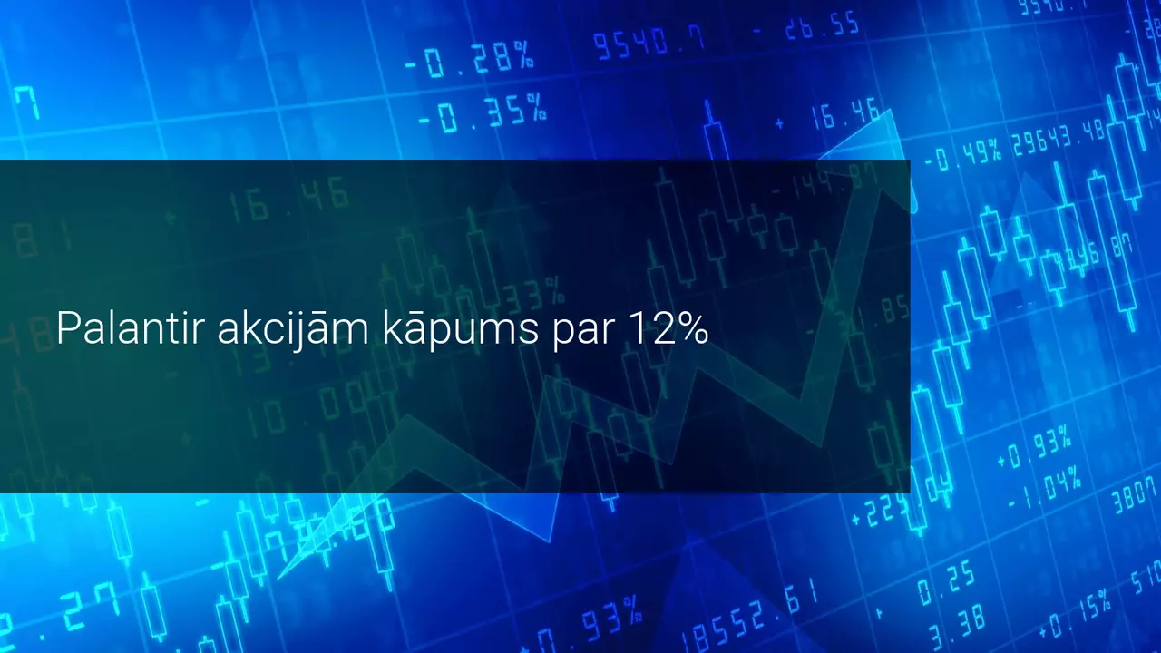 Palantir akciju vērtībai pieaugums divu mēnešu laikā 88% - spekulatīvs burbulis vai iespēja?