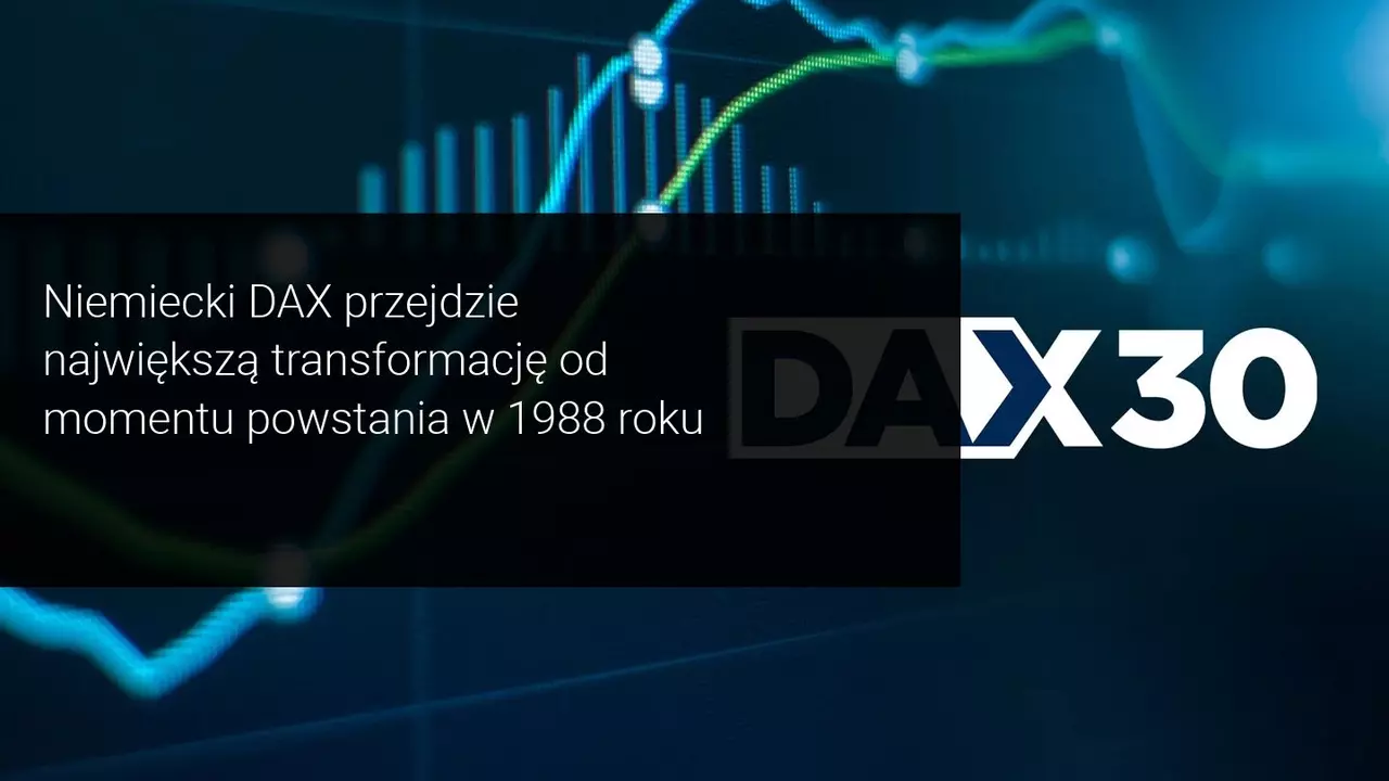 Niemiecki indeks DAX dla 40 spółek, a nie dla 30 jak do tej pory