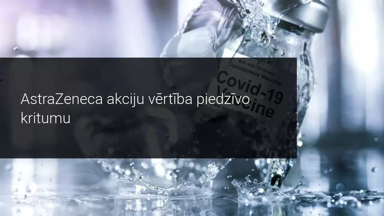 AstraZeneca atzīst nepilnības izstrādātajā Covid-19 vakcīnā - kā tas ietekmēs akciju tirgu?