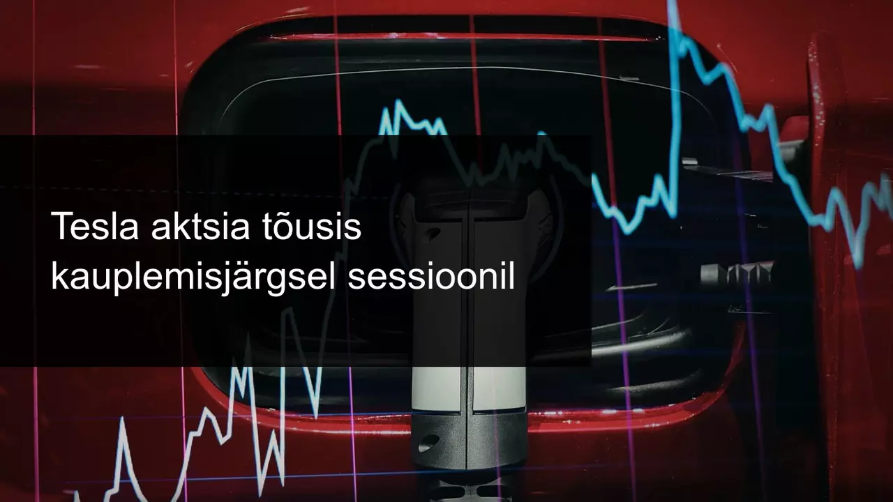 Tesla aksia tõusis Goldman Sachsi soovituse peale. Mis saab edasi?