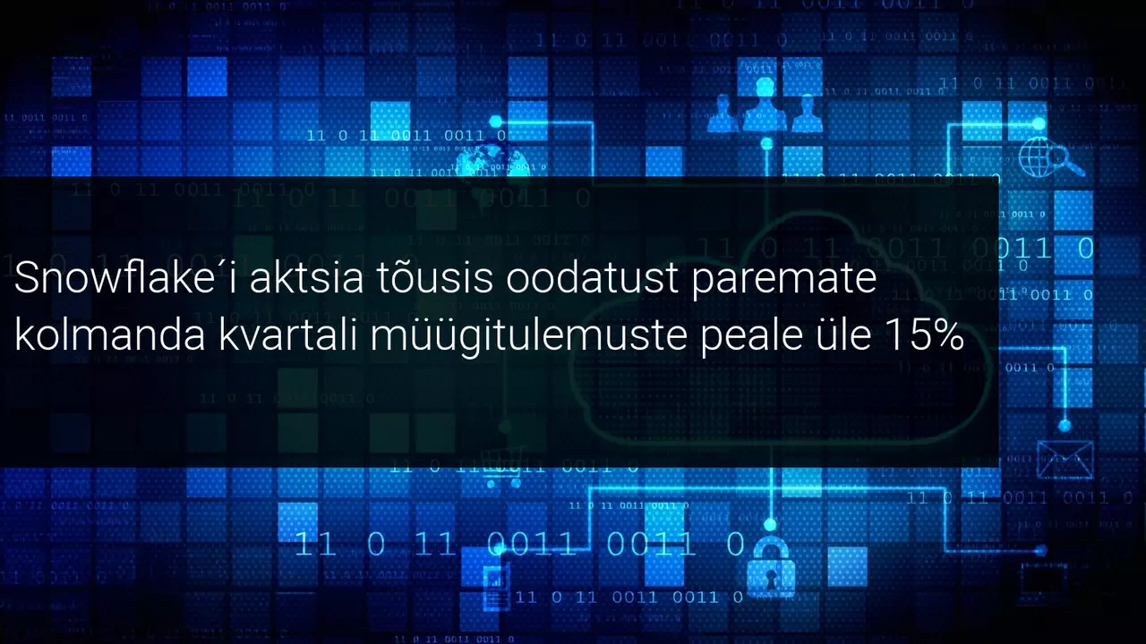 Snowflake Inc. tõusis analüütikute uuendatud hinnaeesmärkide peale