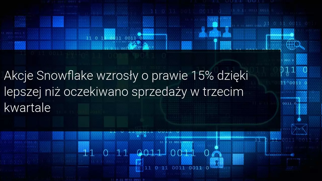 Akcje Snowflake rosną w wyniku aktualizacji analityków!