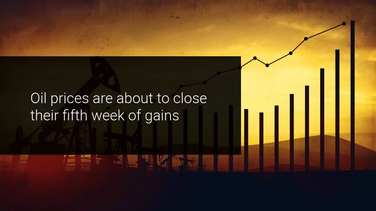 Oil's fifth week of profit: Will it stay up?