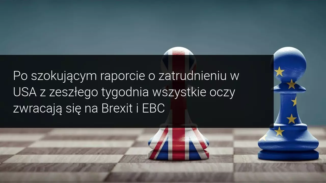 ​Tygodniowe prognozy rynkowe: Oświadczenie o polityce pieniężnej EBC i Brexit w centrum uwagi