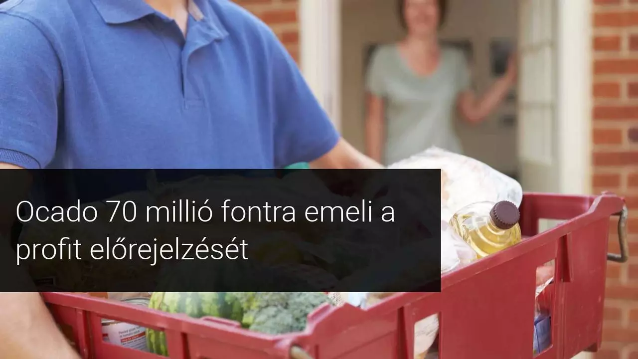 Ocado nyereség-előrejelzése megnőtt a karácsony előtt