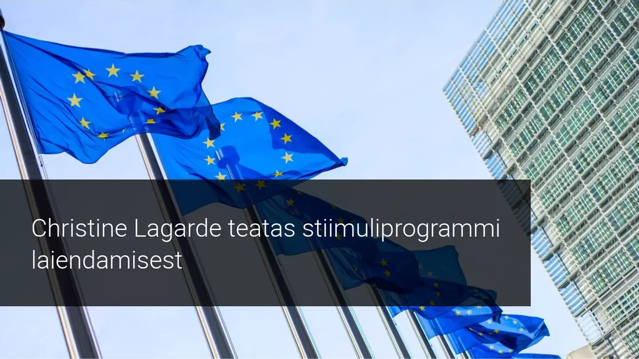 Christine Lagarde astus järgmise sammu oma "Whatever it takes" lähenemisviisi suunas