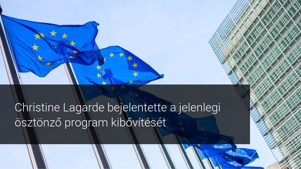 Christine Lagarde újabb lépést tesz a „Bármi áron" megközelítésében