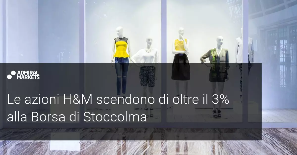 La pandemia continua ad appesantire H&M, rallentando la ripresa del mercato azionario