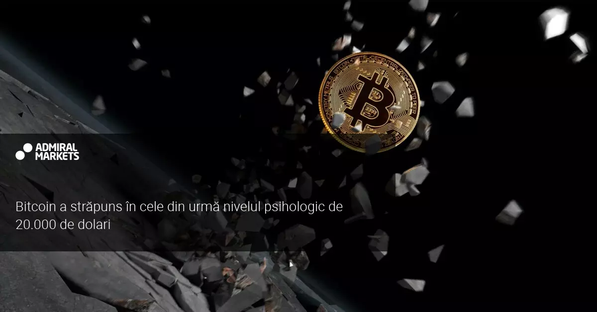 Bitcoin a depășit nivelul psihologic de 20.000 de dolari