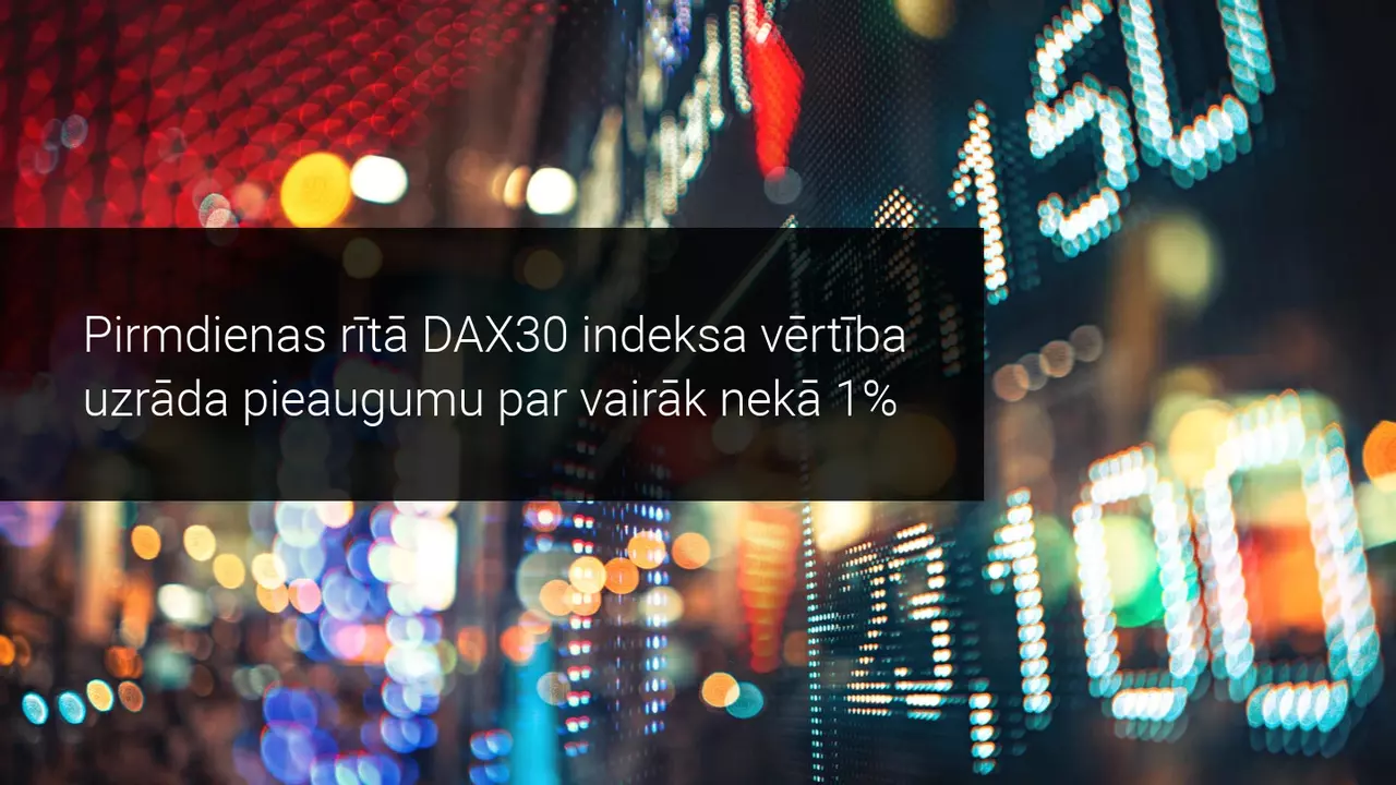 Ziemassvētku brīvdienās saņemtas pozitīvas ziņas finanšu tirgiem