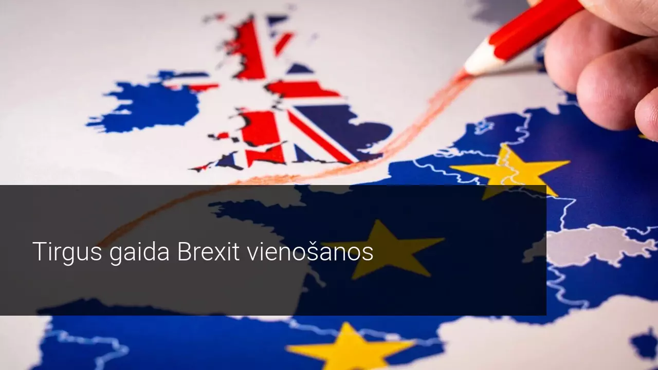 Tirgus gaida Brexit vienošanos
