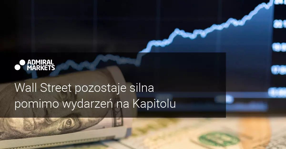 Wall Street utrzymuje byczy nastrój pomimo ataku na Kapitol