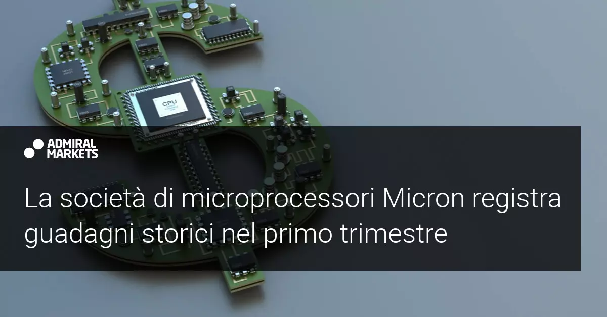 Micron Technology annuncia eccellenti risultati trimestrali
