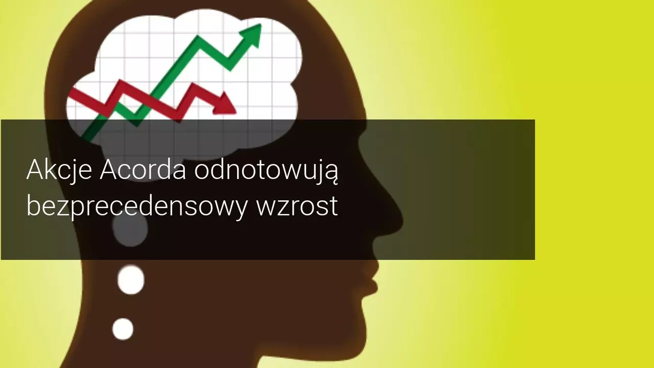 Zaledwie tydzień po zakończeniu podziału akcji Acorda Therapeutics cena wzrosła o 44%.