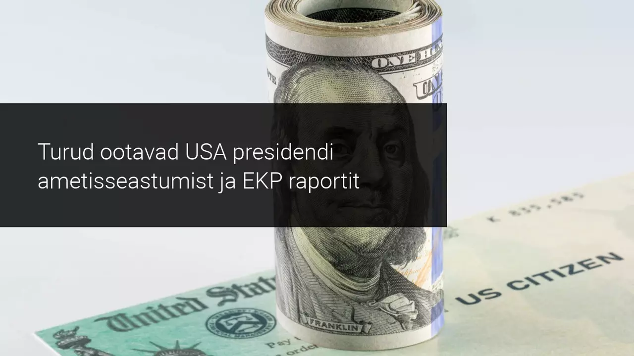 Sel nädalal on turu pilgud suunatud USAle ja EKP koosolekule
