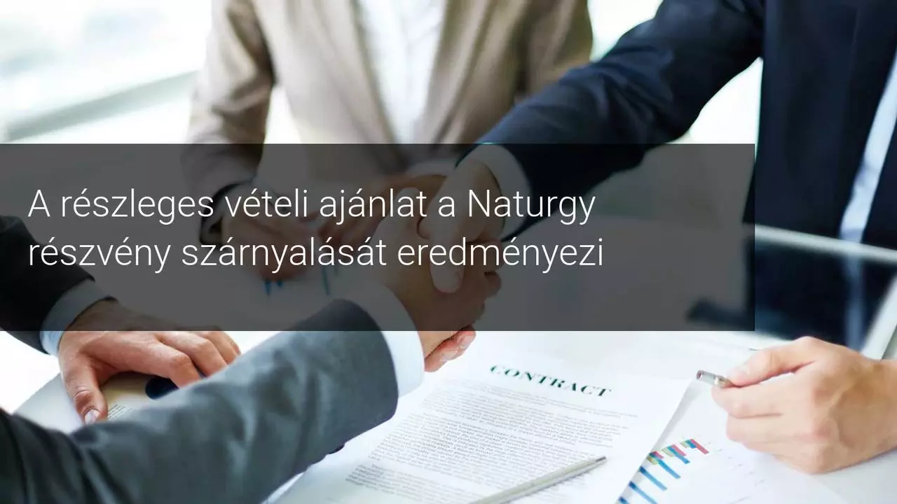 A Naturgy részleges vételi ajánlata az InfraCo holland csoport részéről
