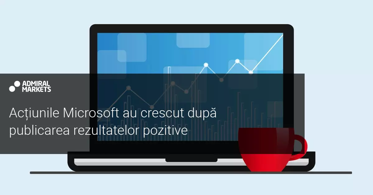 Microsoft a raportat rezultate financiare pozitive
