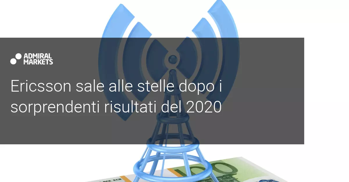 Le azioni di Ericsson salgono di oltre l'8%