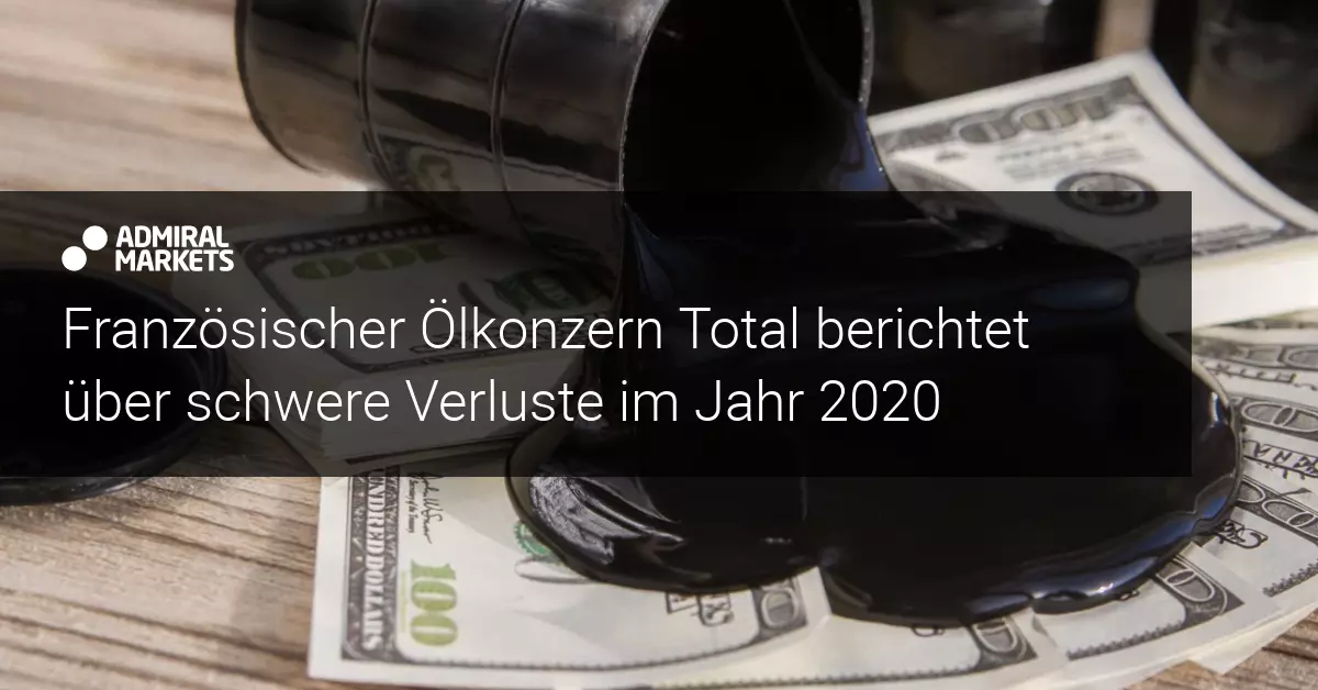 Französischer Ölkonzern Total verzeichnet hohe Verluste im Jahr 2020