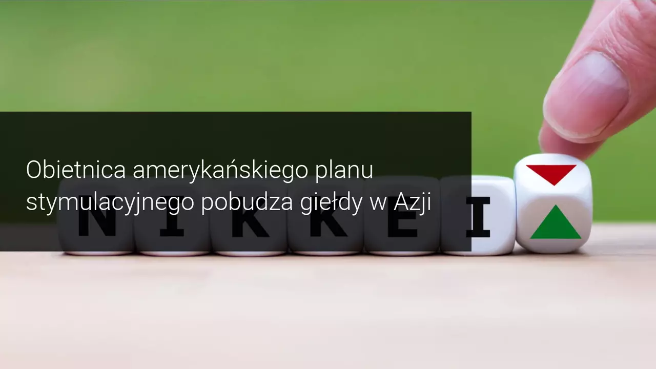 Perspektywa stymulacji w USA pobudza azjatycki rynek akcji