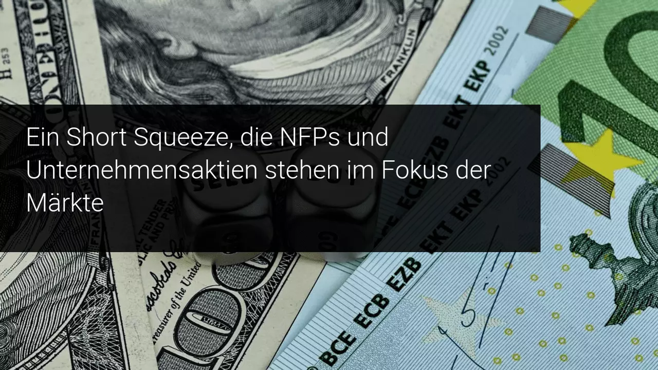 Wöchentlicher Marktausblick: US-Dollar Short-Squeeze und Unternehmensgewinne im Fokus