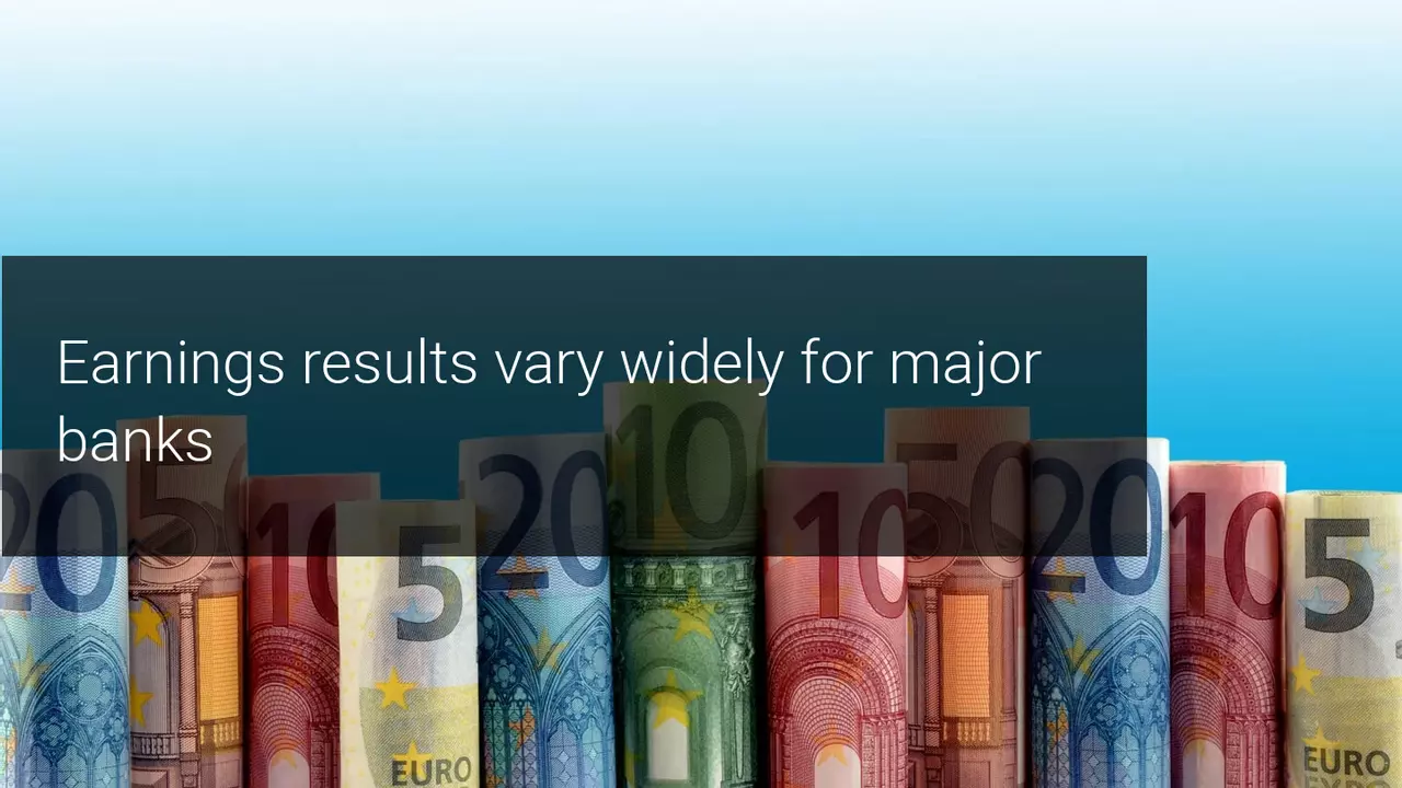 A disparity in results from Commerzbank and Crédit Agricole