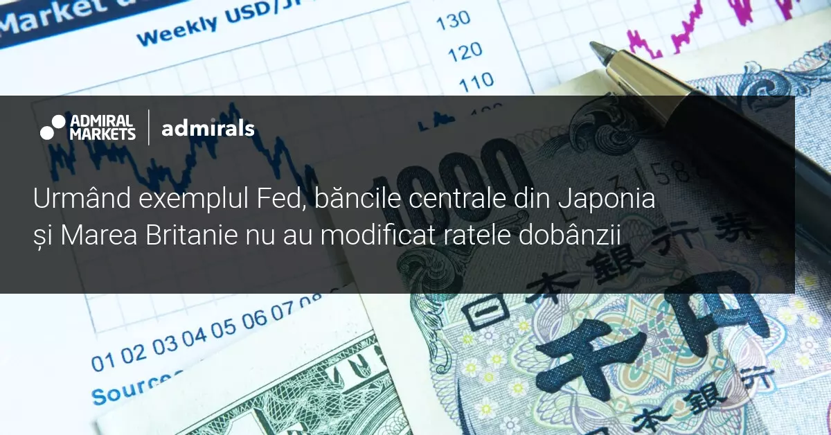 Banca Angliei și Banca Japoniei mențin ratele dobânzii