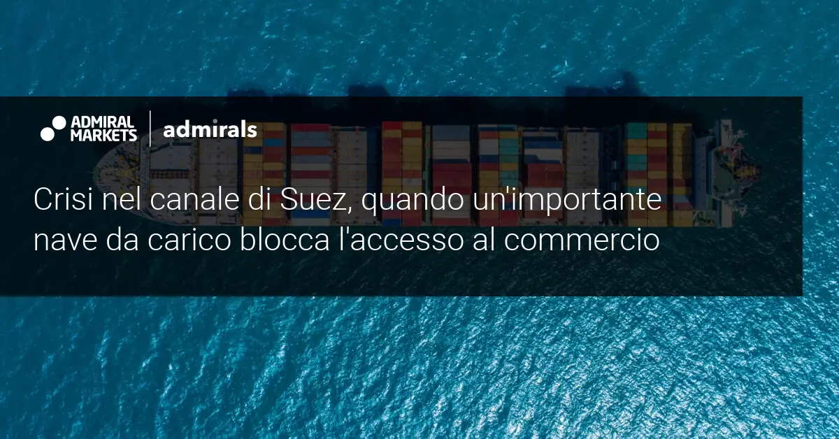 Un blocco del canale di Suez blocca il trasporto marittimo di merci