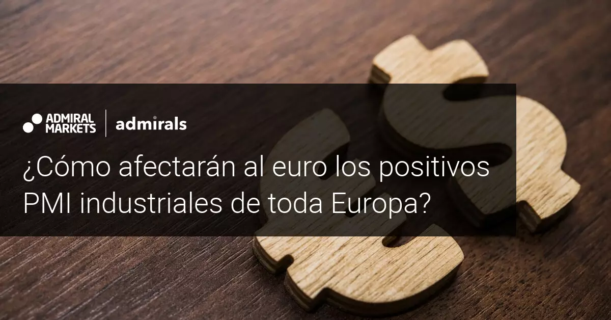 Los PMI industriales dan un respiro al euro